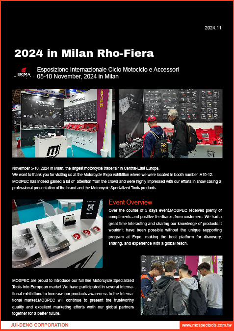 2024 EICMA Milan Rho-Fiera Post-Exhibition Review